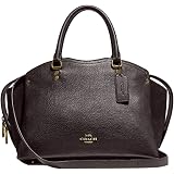 Amazon COACH F30565 ALLY SATCHEL Black Light Gold Shoes